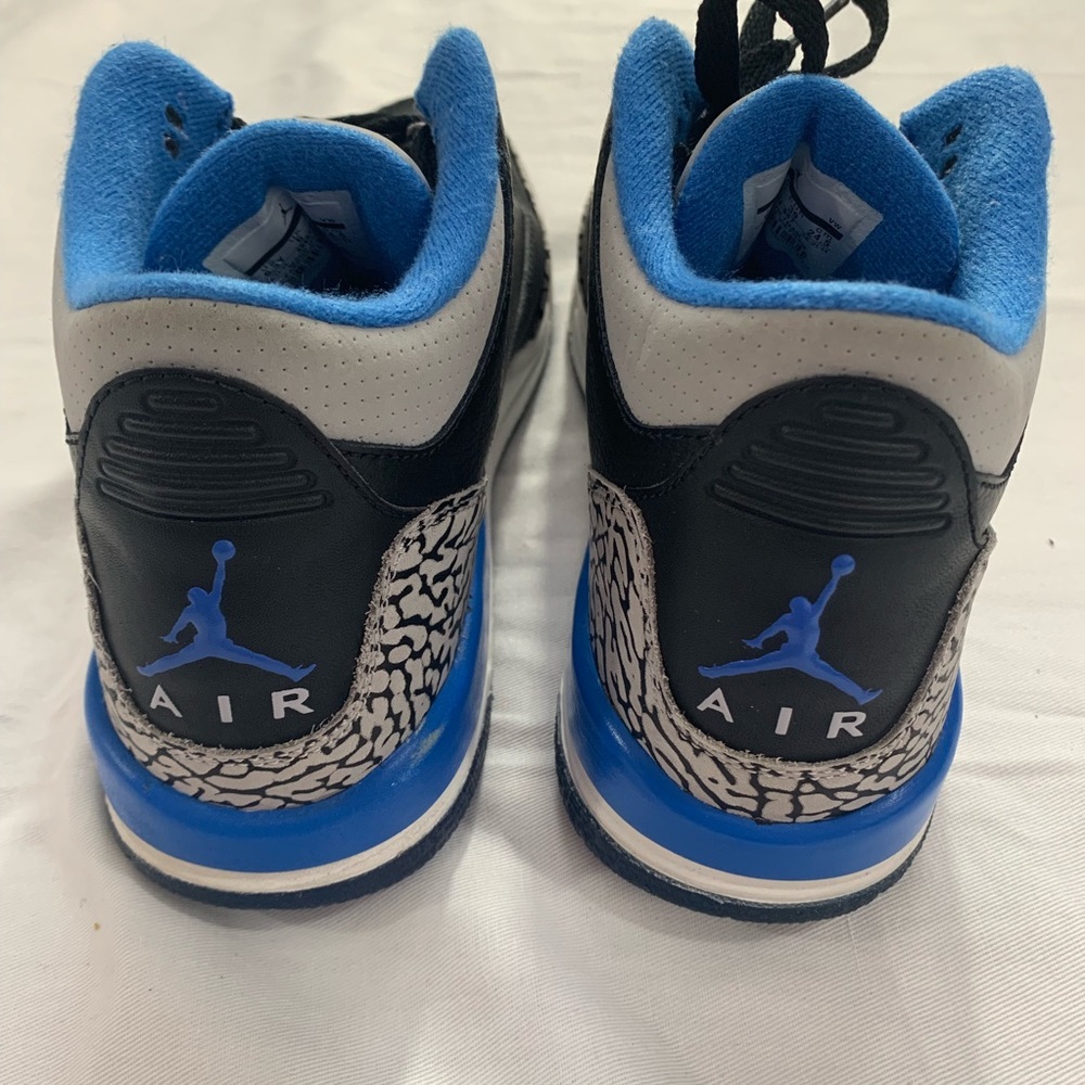 Jordan 3 Motorsport Blue Kids 6.5Y - Picture 4 of 7